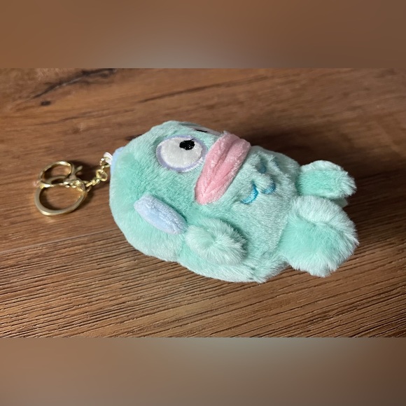 SANRIO-Imported (NWT) Hangyodon Plush Keychain - Picture 3 of 8